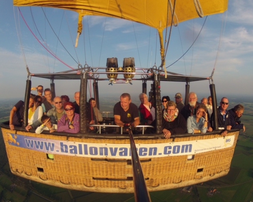 Ballonvlucht Ommen mat BAS Ballonvaarten